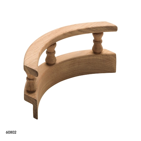 Whitecap 90° L-Type Pin Rail Inside Corner 60802